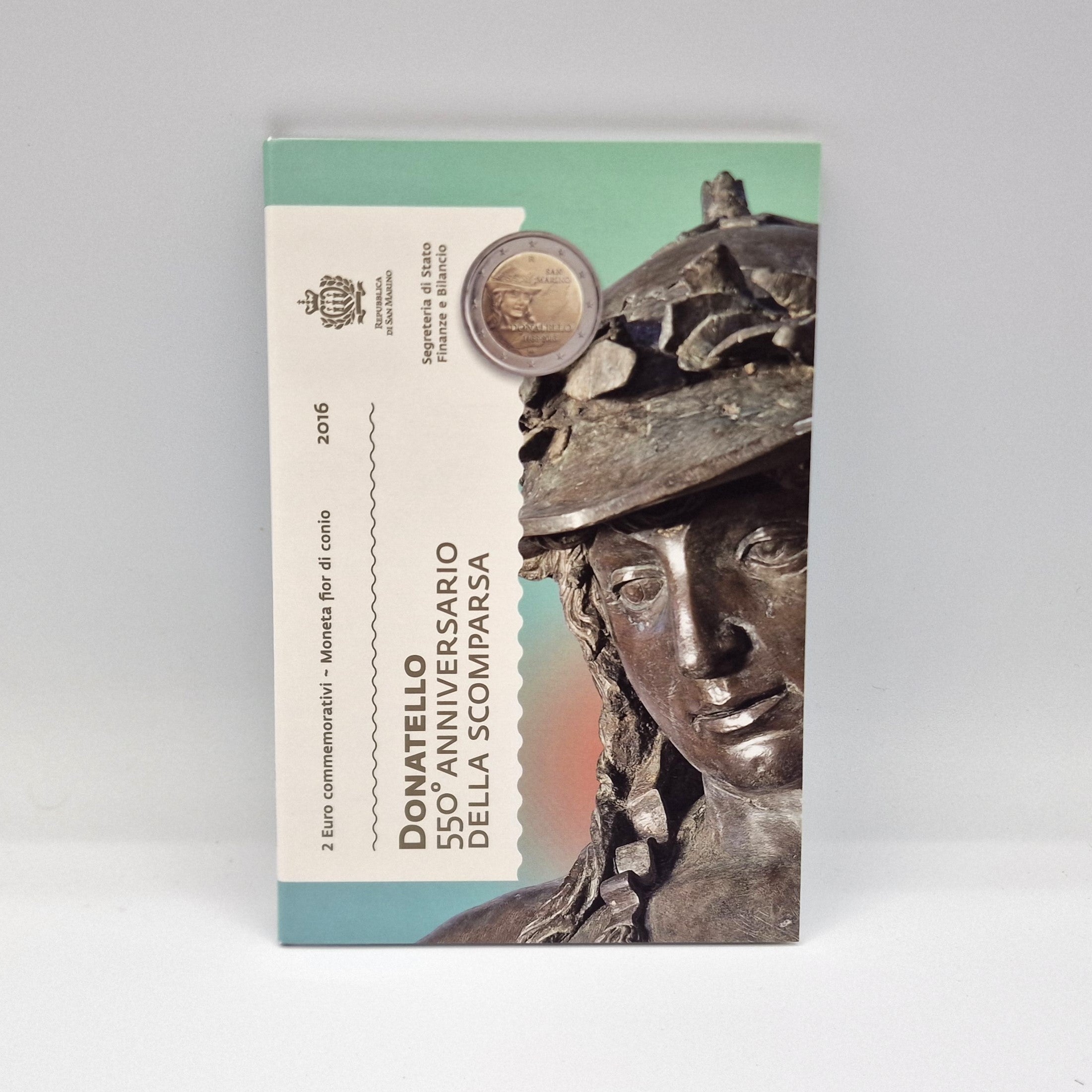 2016 "Donatello" - 2€ San Marino Coincard